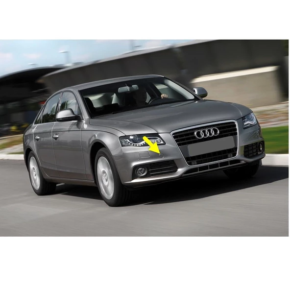 Audi A4 B8 2009-2012 Ön Tampon Çeki Çekme Demiri Kapağı 8K0807241 ürün görseli 1