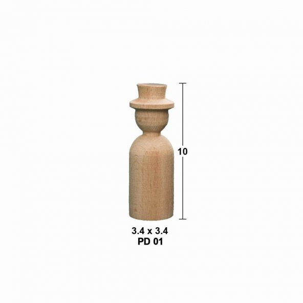 Boyanabilir Peg Doll  PD01 ürün görseli 1
