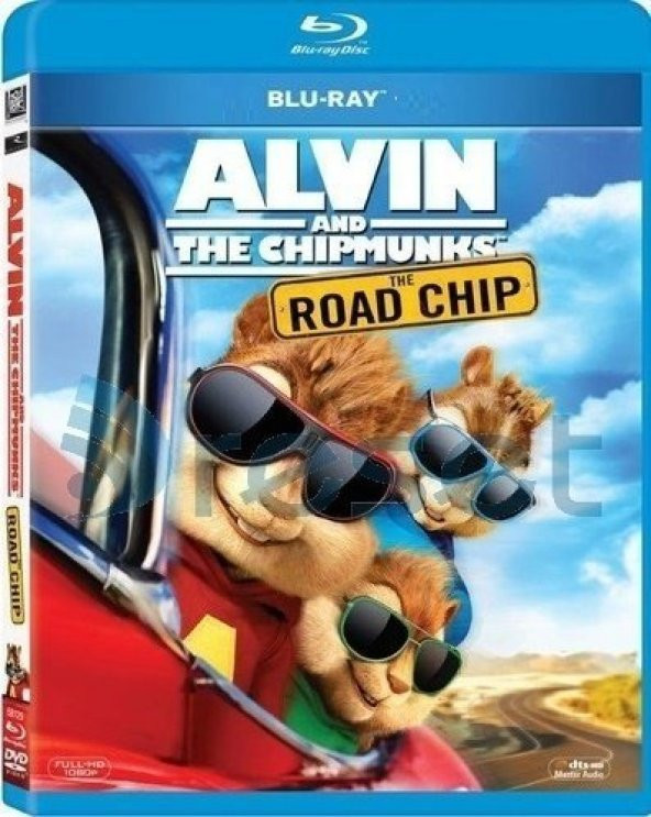 Alvin ve Sincaplar Yol Macerası Blu-Ray ürün görseli 1
