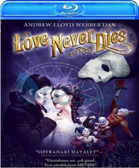 Love Never Dies Blu-Ray ürün görseli 1