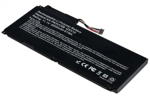 Samsung QX310 QX510 QX410 AA-PN3VC6B Notebook Bataryası ürün görseli 1