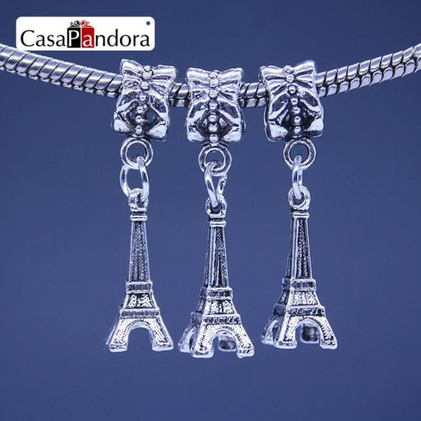 Worldshop EYFER KULESİ TEMALI CHARM, TÜM BİLEKLİKLERE UYUMLUDUR ürün görseli 1