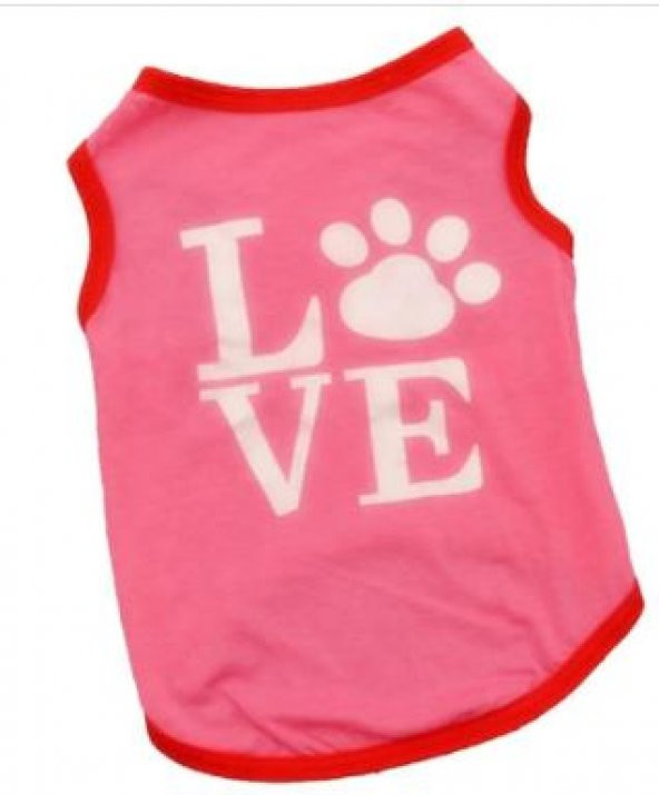Pet Style KEDİ VE KÖPEK İÇİN LOVE ELBİSE,KIYAFET, XS-S-M-L BEDEN ürün görseli 1