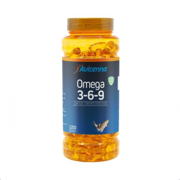 Avicenna Omecap Omega 3-6-9 200 Soft Jel ürün görseli 1
