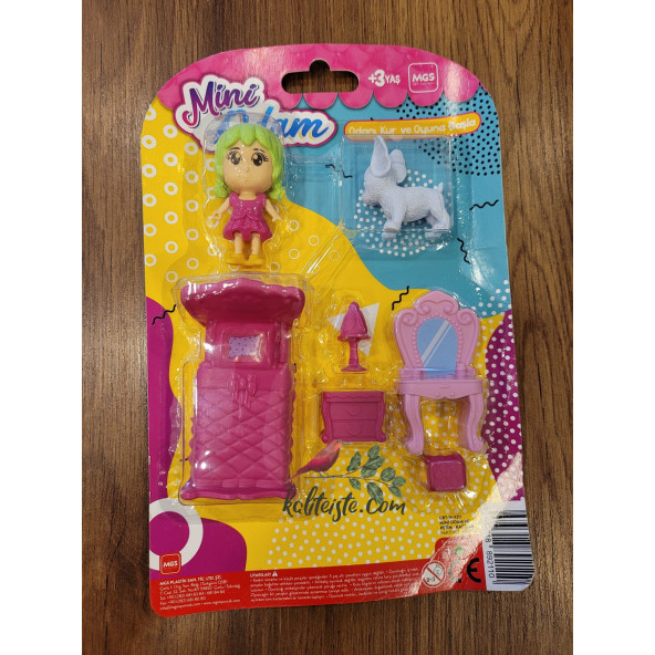 Oyuncak Mini Odam ve Petim Kartela ürün görseli 1