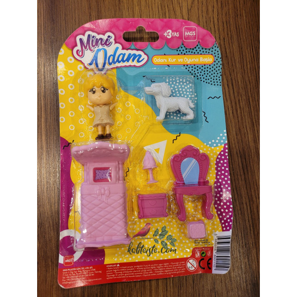 Oyuncak Mini Odam ve Petim Kartela - Resim 2