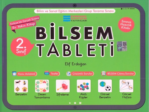 EVRENSEL 2.SINIF BİLSEM TABLETİ ürün görseli 1