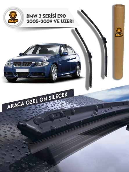 Bmw 3 Serisi E90 Muz Silecek Takımı (2005-2009) 60x47 ürün görseli 1