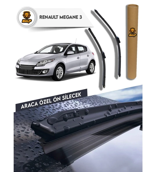 Renault Megane 3  Muz Silecek Takımı (2009-2015) 60x40A ürün görseli 1