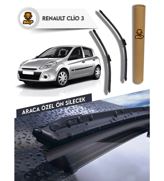 Renault Clio 3 Muz Silecek Takımı (2006-2011) 60x40 ürün görseli 1