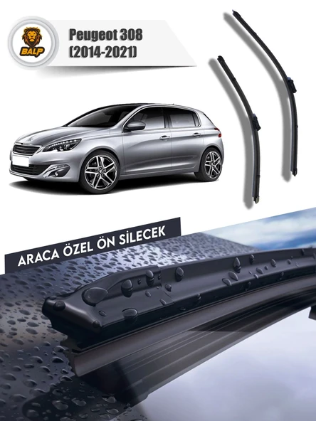 Peugeot 308 Muz Silecek Takımı (2014-2021) 60x45A ürün görseli 1