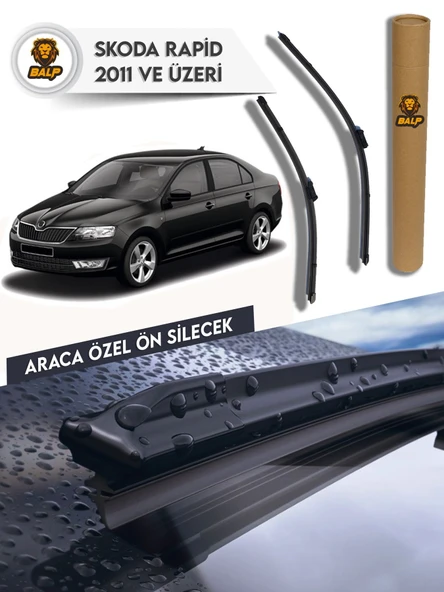 Skoda Rapid Muz Silecek Takımı (2012-2019) 60x40 ürün görseli 1