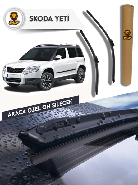 Skoda Yeti Muz Silecek Takımı (2009-2016) 60x48 ürün görseli 1