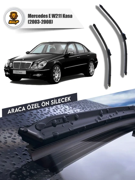 Mercedes E W211 Kasa Muz Silecek Takımı (2003-2008) 65x65 ürün görseli 1