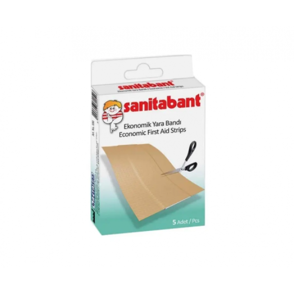 Sanitabant Ekonomik Yara Bandı 5 Adet ürün görseli 1