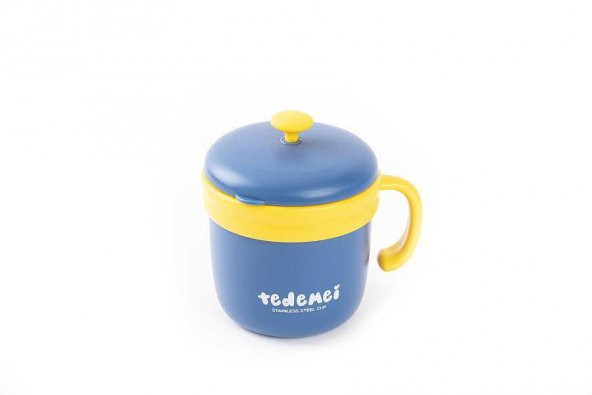 TANTİTONİ TEDEMEI PASLANMAZ ÇELİK YUVARLAK YEMEK TAŞIMA KABI 260ML ürün görseli 1