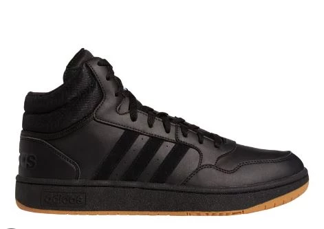 Adidas Hoops 3.0 Mid Erkek Siyah  Günlük Ayakkabı GY4745 E-485 ürün görseli 1