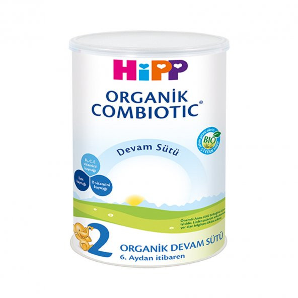Hipp 2 Organik Combiotic Devam Sütü 350 gr 3'lü Paket ürün görseli 1