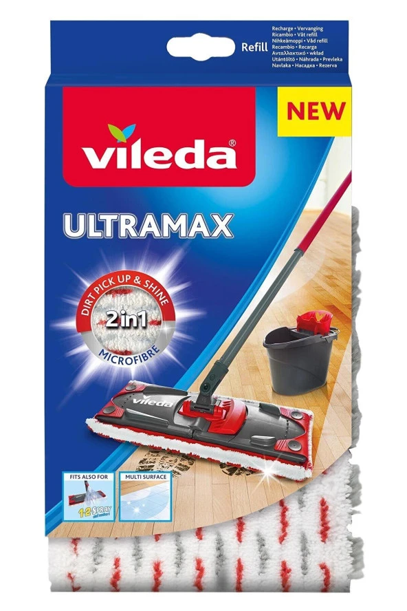 Vileda Ultramat Mikrofiber Yedek Mop ürün görseli 1