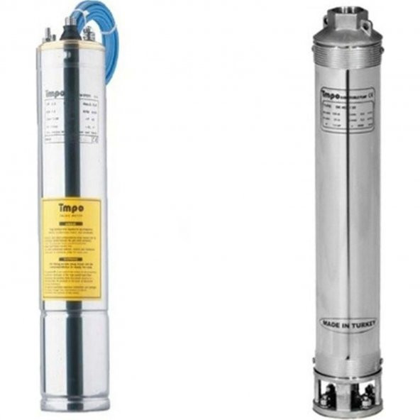 Impo Sk 415/28 - 10 Hp (380V) Krom Başlıklı Dalgıç Pompa ürün görseli 1