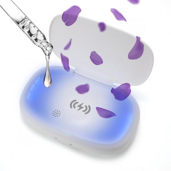 Polosmart Sterilo UV Sterilizasyon Kutusu Wireless Şarj Özelliği ürün görseli 1