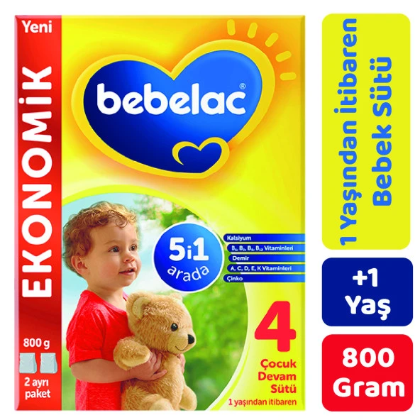 Bebelac 4 Devam Sütü 800 gr ürün görseli 1