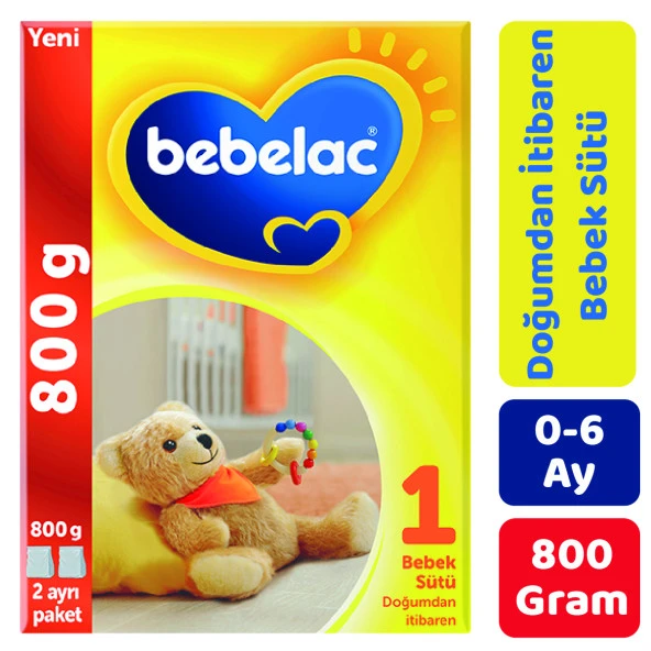 Bebelac 1 Bebek Sütü 800 gr ürün görseli 1