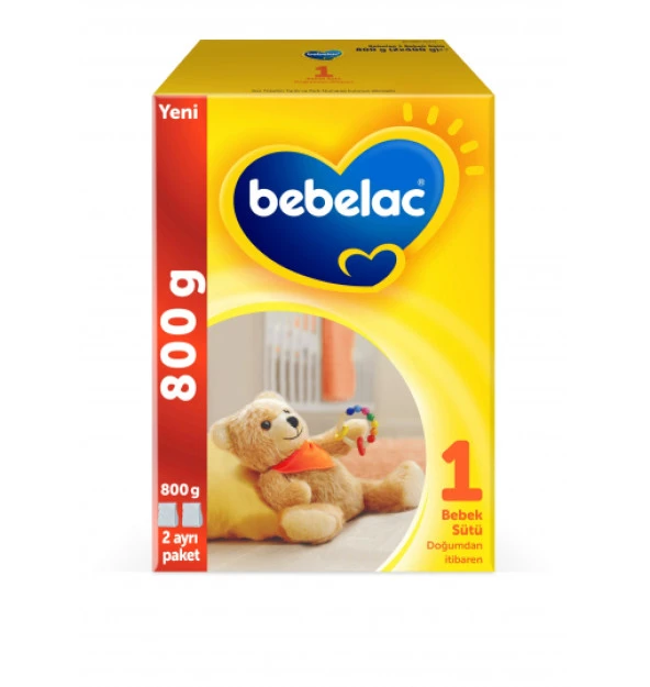 Bebelac 1 Bebek Sütü 800 gr 3'lü Paket - Resim 2