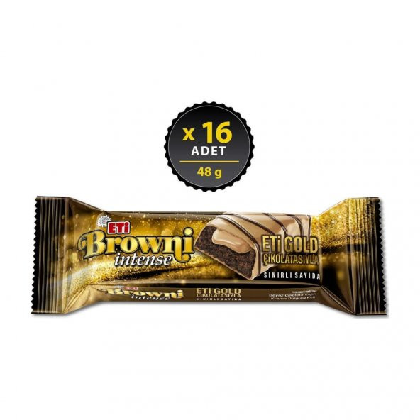 Eti Browni Intense Gold 48g x 16 Adet ürün görseli 1