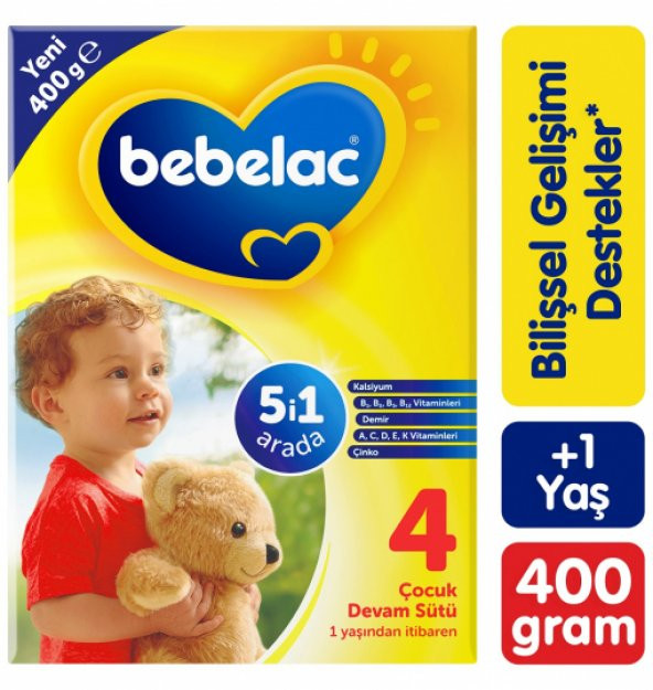 Bebelac 4 Devam Sütü 400 gr 2'li Paket ürün görseli 1