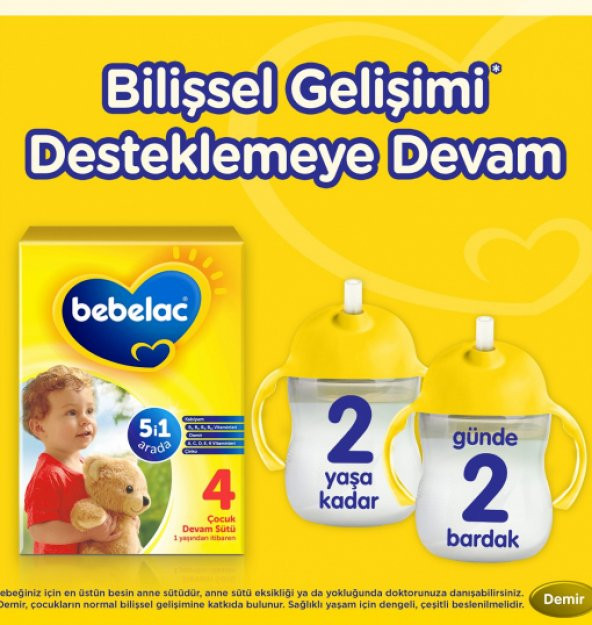 Bebelac 4 Devam Sütü 400 gr 2'li Paket - Resim 3