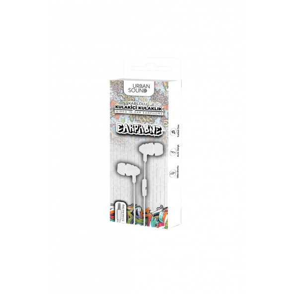 Urban Sound Kablolu Kulakiçi Kulaklık Uk-64 ürün görseli 1