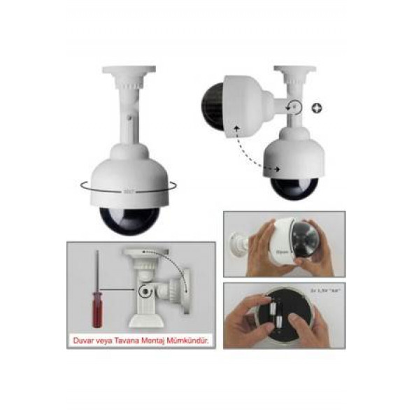 Robotix RB-E11S Mobese Görünümlü Caydırıcı Maket Kamera - Resim 2
