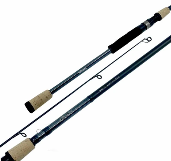 Okuma Azaki Spin 244cm 7-28g 2 Parça Olta Kamışı - Resim 7