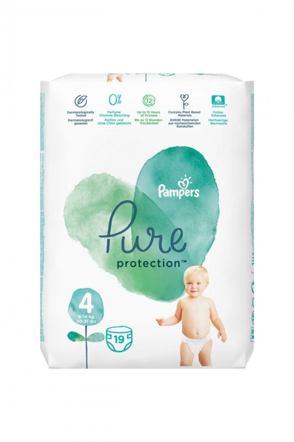 Prima  Pure Bebek Bezi 4 Beden 19 Adet - Resim 3