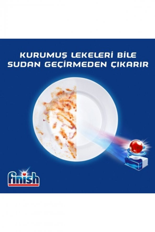 Finish  Quantum 80 Tablet Bulaşık Makinesi Deterjanı - Resim 4