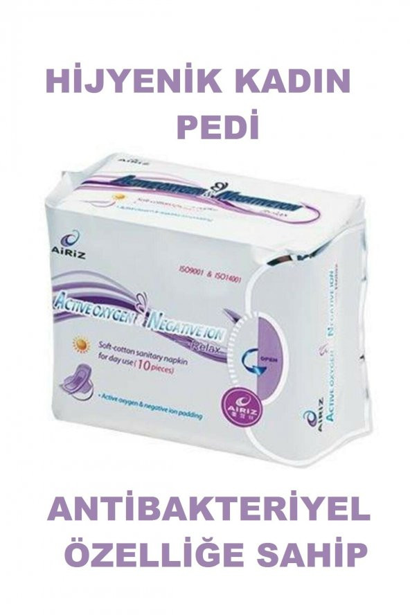 Tiens  Organik Kadın Pedi (antibakteriyel Özelliğe Sahip) 10lu ürün görseli 1