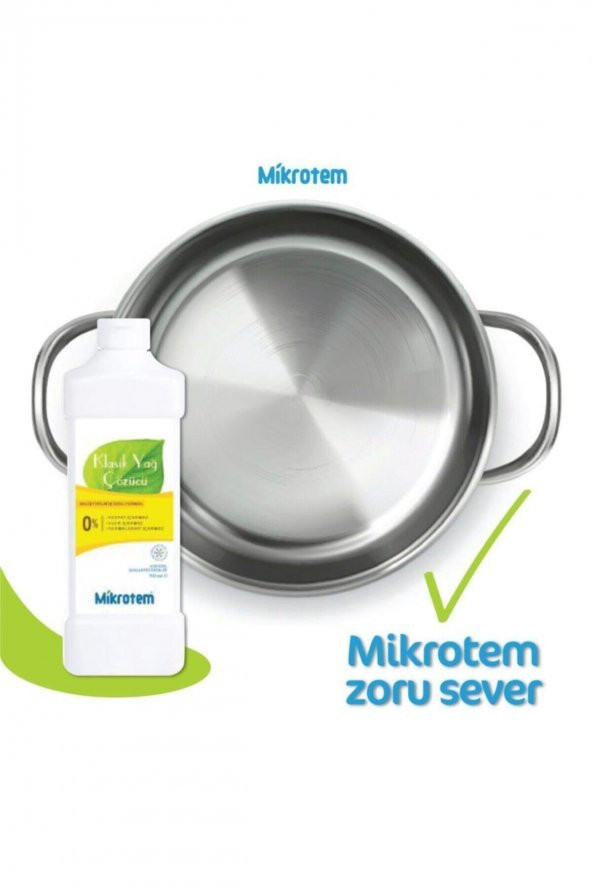 Mikrotem  Klasik Yağ Çözücü 1000 ml - Resim 2