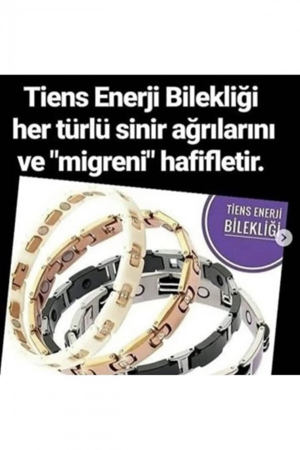 Tiens Ürünleri  Tiens Özel Tasarım Titanyum Enerji Bilekliği ürün görseli 1