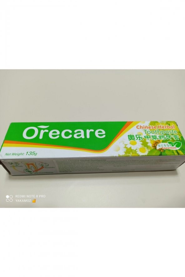Tiens Ürünleri  Tiens Orecare Bitkisel Diş Macun 135g ürün görseli 1