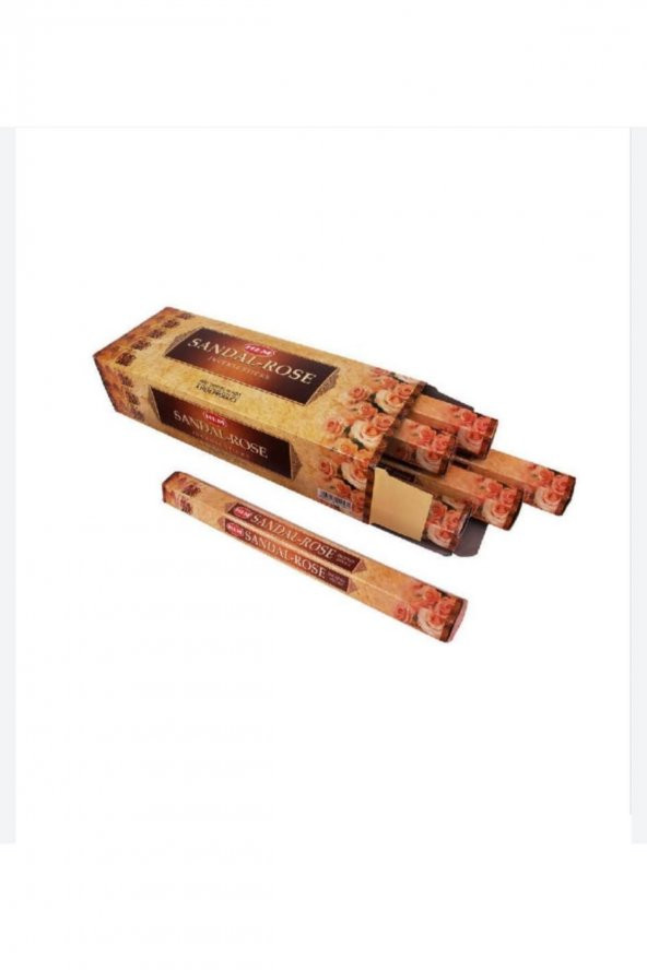 Sandal Rose Hexa Tütsü 6  Lı Paket ürün görseli 1