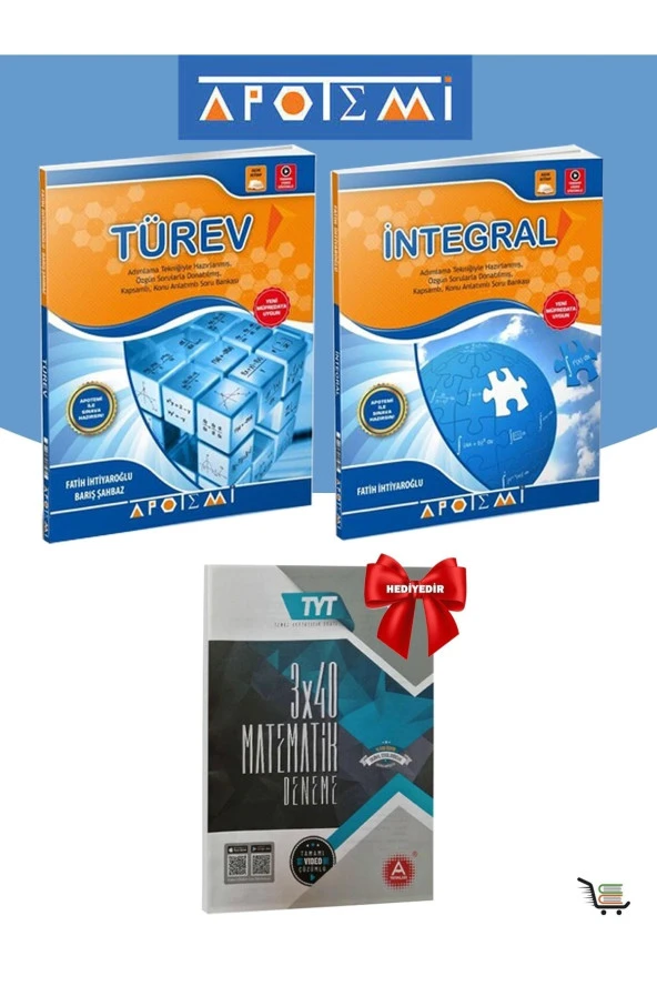 Apotemi Matematik Türev-İntegral Set Hediyeli! ürün görseli 1
