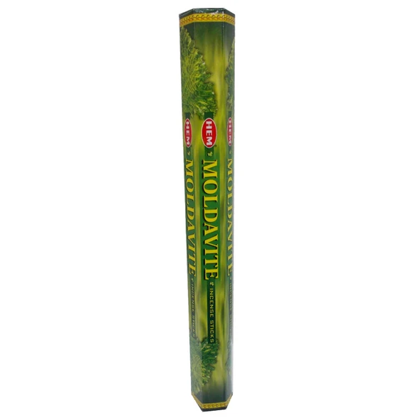 Moldavit Taşı 20 Çubuk Tütsü - Moldavite - Resim 6