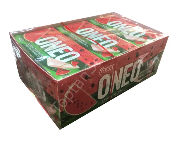 Ülker Oneo Cüzdan Karpuz Aromalı Sakız 27 Adet ürün görseli 1