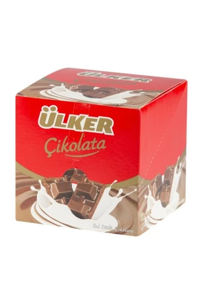 Ülker Kare Sütlü Çikolata 60 gr 6 adet ürün görseli 1