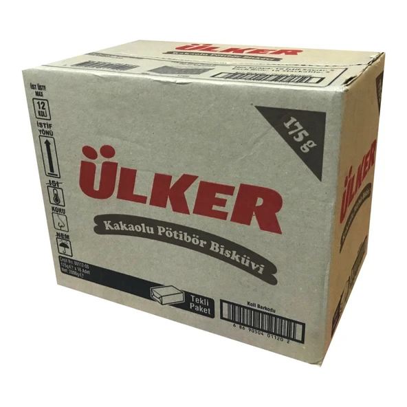 Ülker Pötibör Kakaolu 175gr 16 adet ürün görseli 1