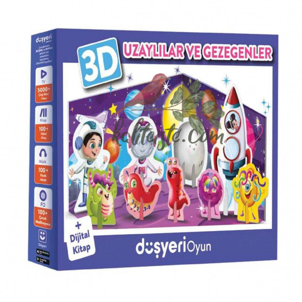 Puzzle 3D Uzaylılar Ve Gezegen - Resim 3