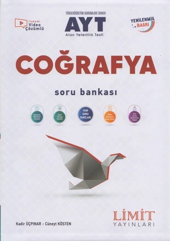 Limit Yayınları AYT Coğrafya Soru Bankası ürün görseli 1