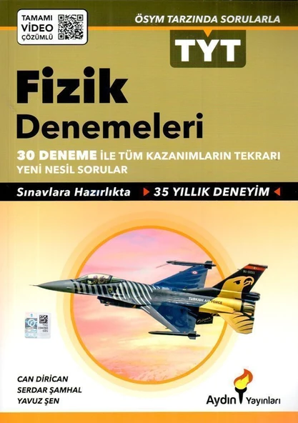 Aydın Yayınları TYT Fizik Denemeleri ürün görseli 1