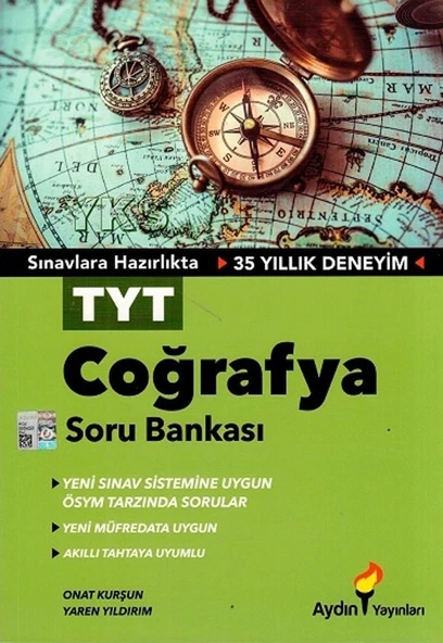 Aydın Yayınları TYT Coğrafya Soru Bankası ürün görseli 1